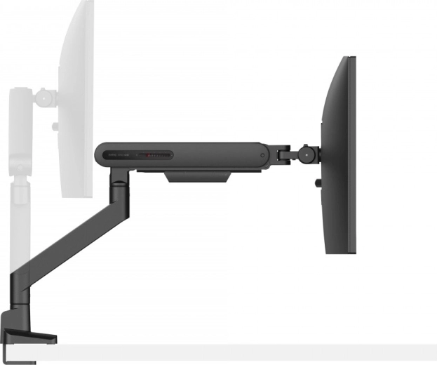 Smooth and stable monitor positioning