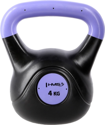 Kompozitinis kettlebell HMS 4 kg violetinis