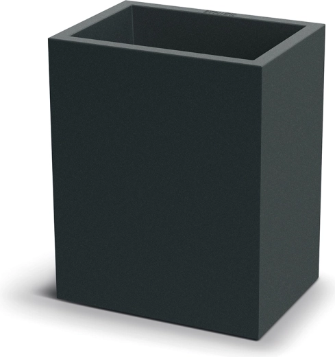 Cubla Case Planter tall 36 cm – dark gray