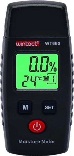 Accurate moisture measurement of wood and building materials