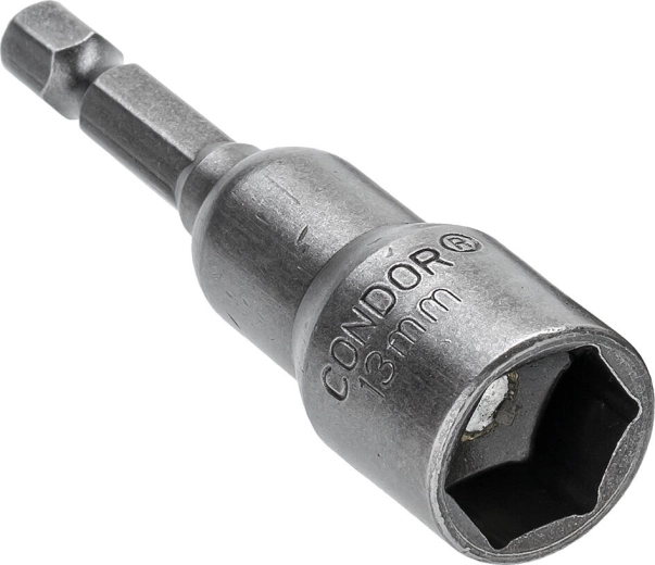 Magnetic adapter 1/4" hex 13 mm
