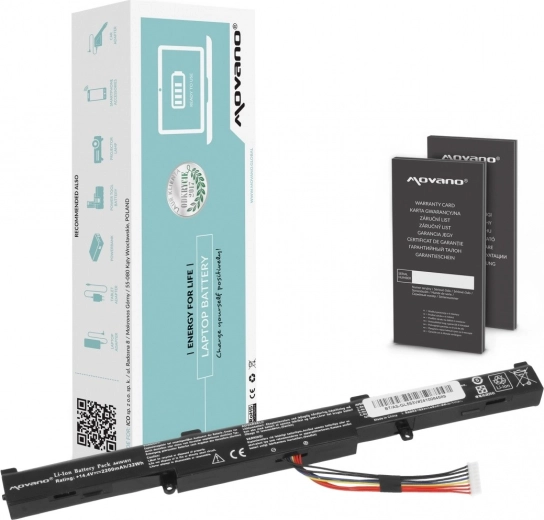 Movano A41N1611 battery for Asus ROG GL553 and GL753