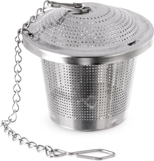 Stainless steel tea infuser with chain 4.5 cm