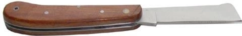 Garden grafting knife with stainless steel blade 110 mm