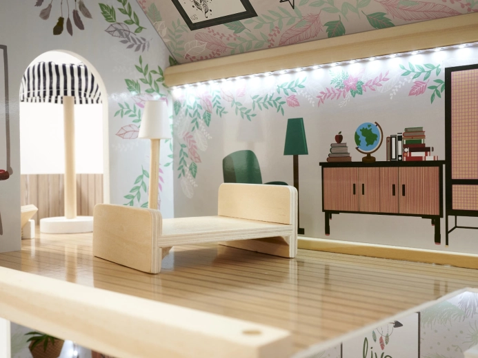 LED apšvietimas magiškai atmosferai