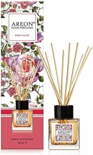 Areon AH kvapusis difuzorius Rose Valley 50 ml