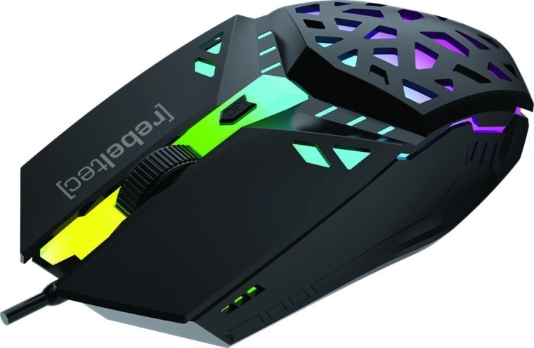 žaidimų pelė rebeltec shark, usb 1,8 m
