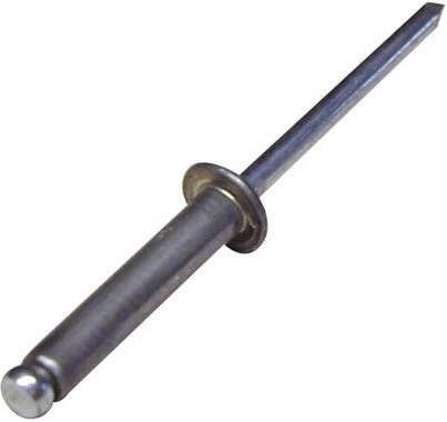 Blind rivet 4.8 × 12 mm steel/steel (50 pcs)