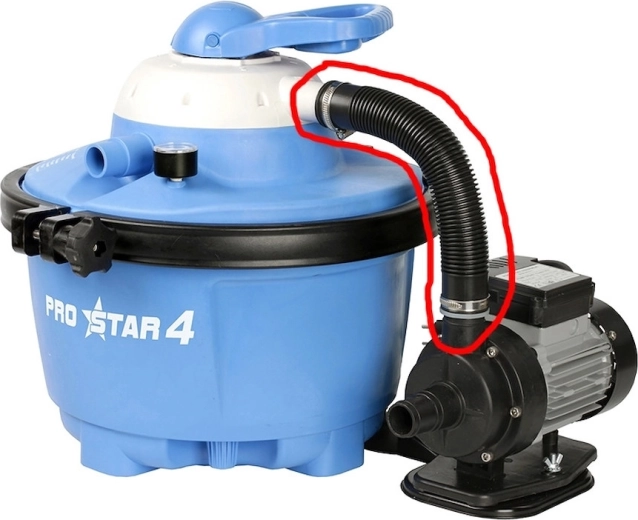 Jungiamoji žarna smėlio filtrui ProStar 4 (nuo 2015 m.)