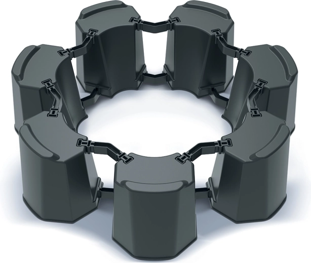 Quick snap-fit connectors