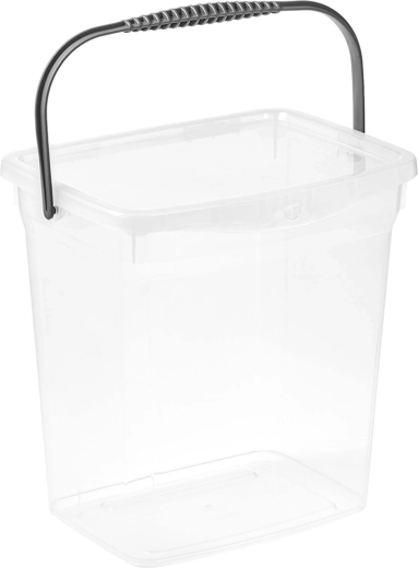 Transparent laundry detergent box 18 × 23 × 24 cm