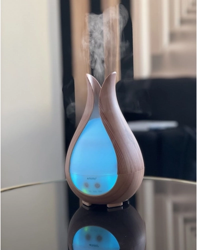 3 viename: drėkintuvas, aromato difuzorius ir LED apšvietimas