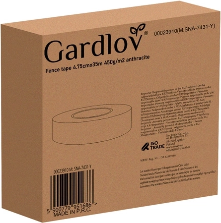 Aukščiausios klasės 450 g/m² gramatura tvirtai ir stabiliai tvorai