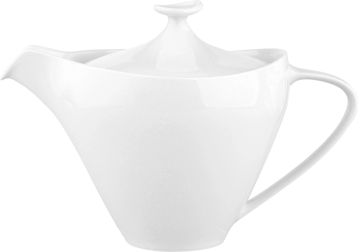 Serving accessories: pot, sugar bowl and creamer