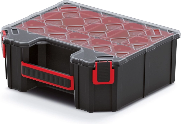 Tall TAGER Organizer with Transparent Lid 284 × 243 × 105 mm