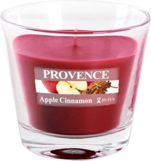 Kvapioji žvakė stiklinėje PROVENCE obuolys ir cinamonas 35 val.