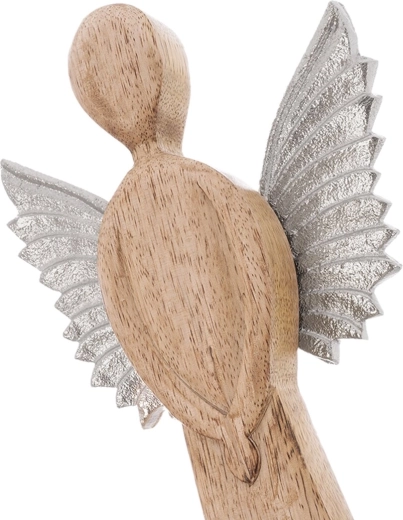 Natural mango wood with distinctive grain