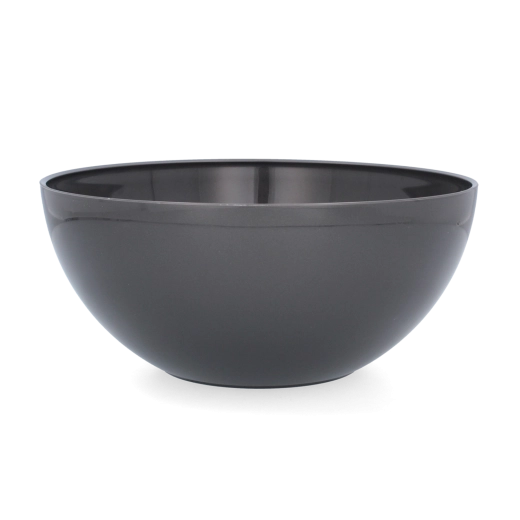Gėlių dubuo „Rukola“ 30 cm, antracito spalvos