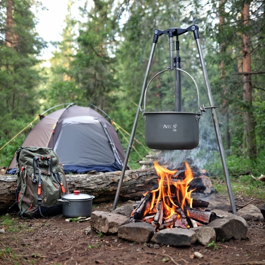 Ready for campfire or stove