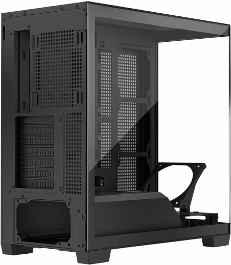 Aquarium-style tempered glass design