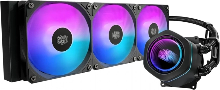 CPU Liquid Cooling Cooler Master MasterLiquid Core Nex 360 ARGB, black