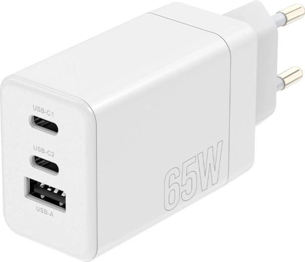Three ports for simultaneous power