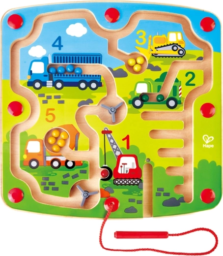 Truck Maze with Magnetic Wand and Beads