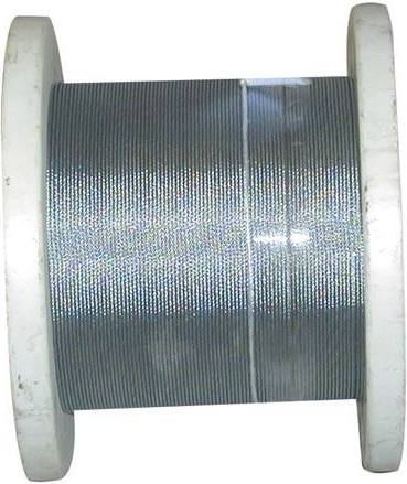 Steel cable 2 mm galvanized ZCCZ, 200 m spool, load capacity 210 kg
