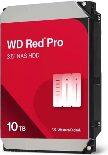 WD Red Pro 10 TB 3,5" SATA 7200 aps./min kietasis diskas, 256 MB talpykla
