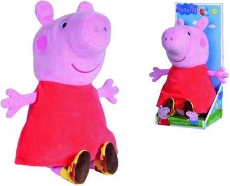 Pliušinis Kiaulytė Pepa su garsu 22 cm