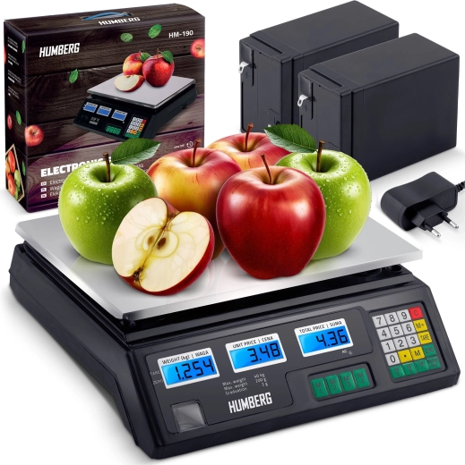Electronic retail scale 40 kg HUMBERG HM-190