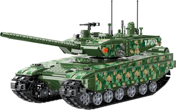 Qman Battle Zone – Main Battle Tank 99A with detailed engine model