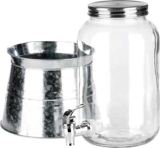 Securely sealed with a stainless steel lid