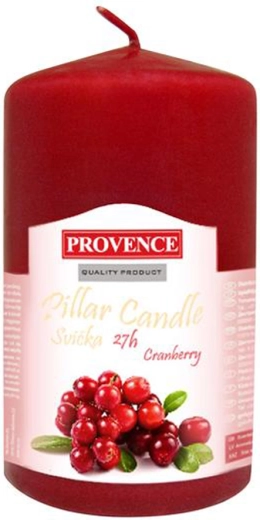 Pillar candle with cranberry scent 6 × 11.1 cm