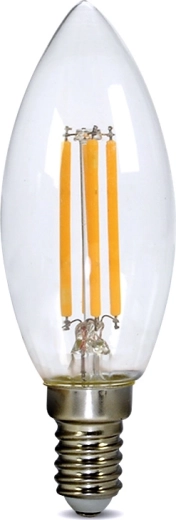 Solight retro LED lemputė-žvakė E14 4 W 3000 K 440 lm