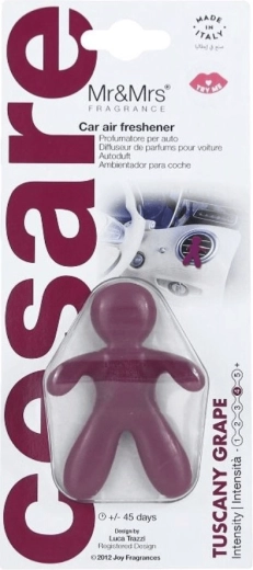 Mr & Mrs Cesare Tuscany Grape car fragrance