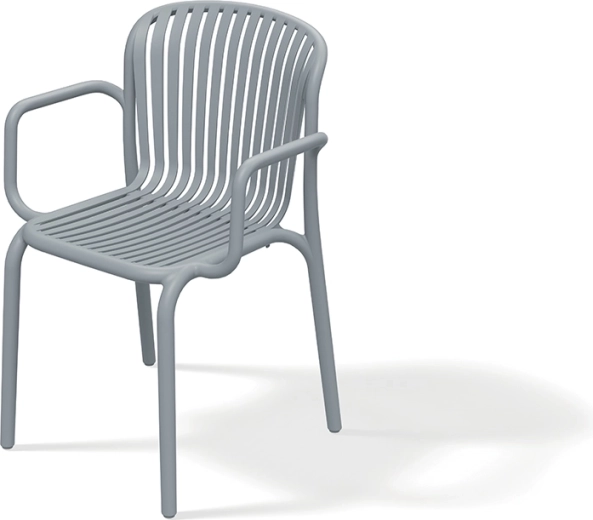 BRENE garden armchair, grey
