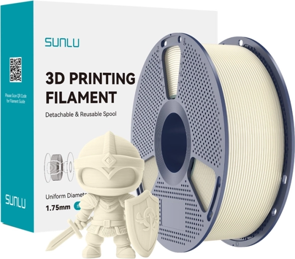 Sunlu PLA+ filamentas 1,75 mm – dramblio kaulo