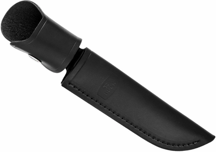 Black leather sheath included