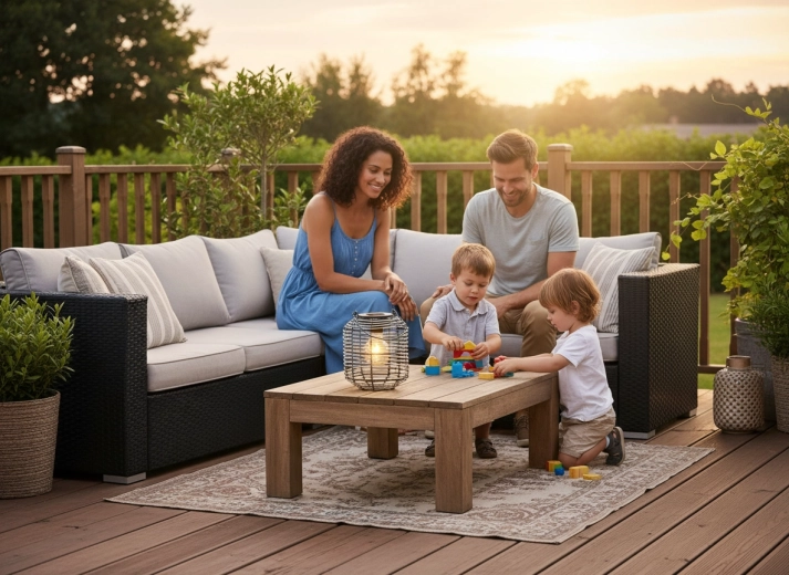 A stylish accent for any outdoor space