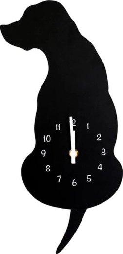 Toro Wall Clock – Black Dog 40 cm