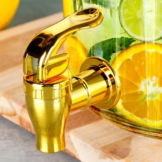 Stylish gold surface finish