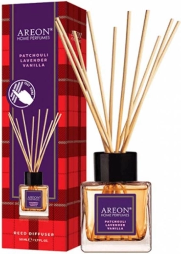 Lazdelių difuzorius AREON AH Patchouli Lavender Vanilla 50 ml