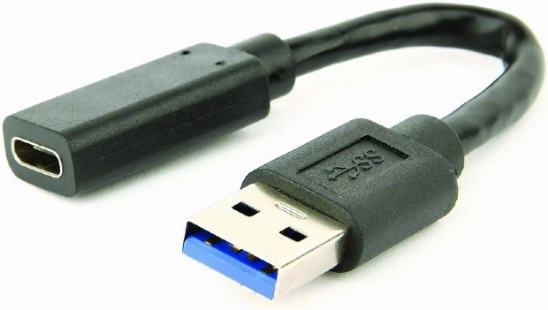 USB 3.1 A Male to USB C Female Adapter 10 cm