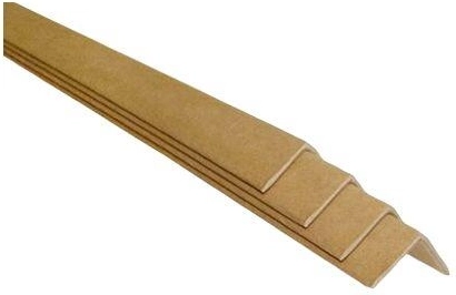 Protective cardboard corner 50 × 50 × 2 mm, length 1 m
