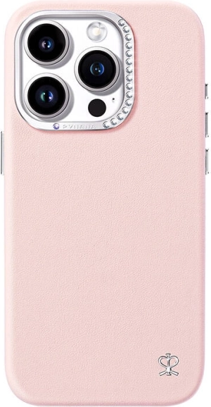 Žvaigždėtas rožinis dėklas, skirtas iPhone 15 Pro