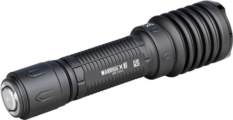OLIGHT Warrior X 3 Tactical Flashlight Gunmetal Grey – Limited Edition