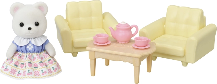 SYLVANIAN FAMILIES ledinių meškų šeimos salonas