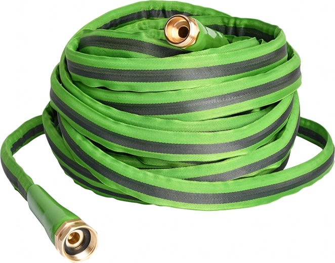 Garden high-pressure PVC hose, 1/2" with brass connectors – 22.5 m