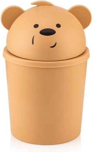 Plastikinė šiukšliadėžė Mini Hippo 1 l